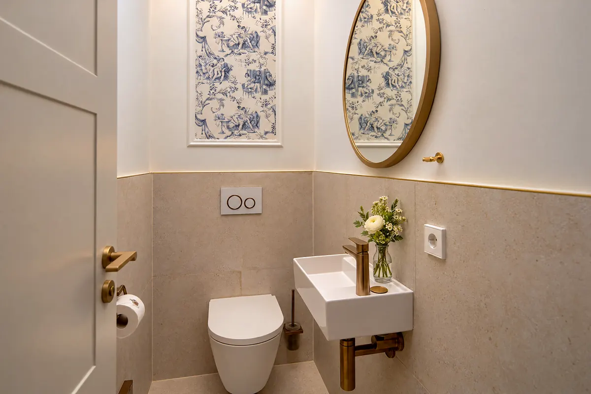 Gäste-WC, 03 Blauer Storch