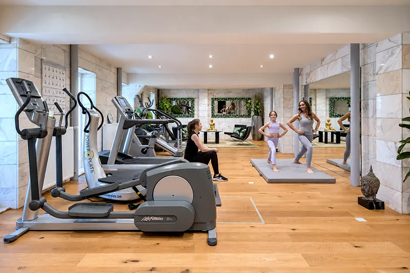 Im Fitnessraum